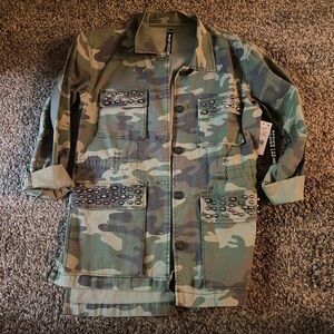 Design Lab Camo Jacket